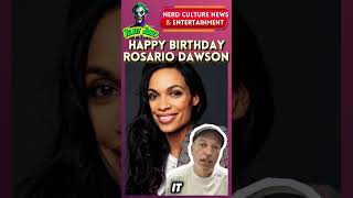 Happy Birthday to Rosario Dawson #happybirthday #ashokatano #wonderwoman #sincity #tmnt