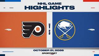 NHL Highlights | Flyers vs. Sabres - October 21, 2026