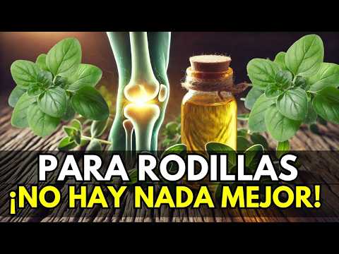 ¡Recupera tus RODILLAS! El Poder Oculto del Aceite de Orégano para Articulaciones y Rodillas Fuertes