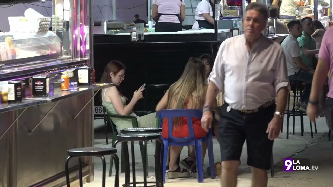 Feria de Rus 2023 · Ambiente feria de noche 2