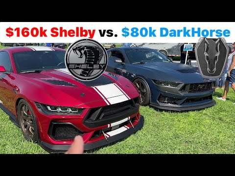 Have Mustangs Become too Expensive?$160k Shelby vs $80k Dark Horse!