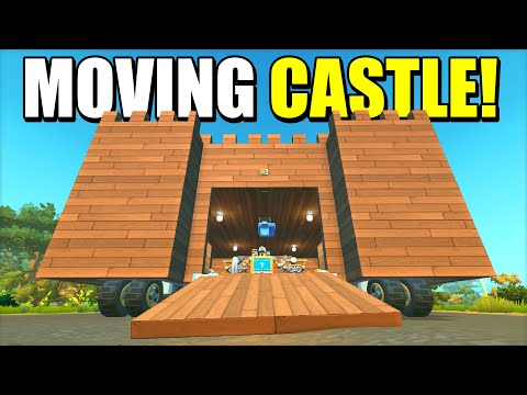 I Built a Moving Wooden Castle and it Works Better Than Expected!