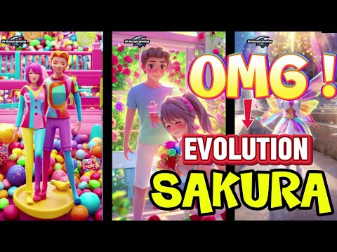 ❤️Evolutions of sakura #sakura #sakuraschool #sakuraschoolsimulator #short #shorts