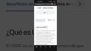 Valor del usdc/cop hoy sábado 11 de octubre del 2025