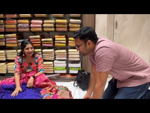 sakhi stores lo first time rohith inni sarees konnivadam