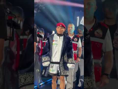 🥊 Murodjon Ahmadaliev ringga ko‘tarilmoqda! 🇺🇿🔥#boksMurodjonAhmadaliev