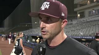 Texas A&M Baseball: Michael Earley Talks 7-0 SEC Tourney Loss to Auburn