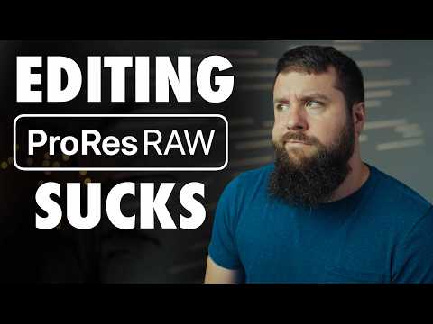 ProRes RAW Sucks In Most Video Editing Software! Watch This Before Using It