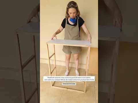 OLHA O QUE EU FIZ COM ESSA SAPATEIRA VELHA!! PARTE 1