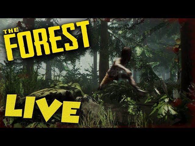 ESCAPING A CANNIBAL INFESTED ISLAND | The Forest - Livestream