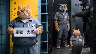 Funny cat starred in the movie Prison Break😂