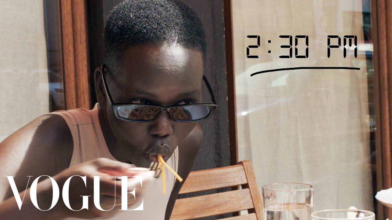 How Top Model Adut Akech Gets Runway Ready - Diary of a Model