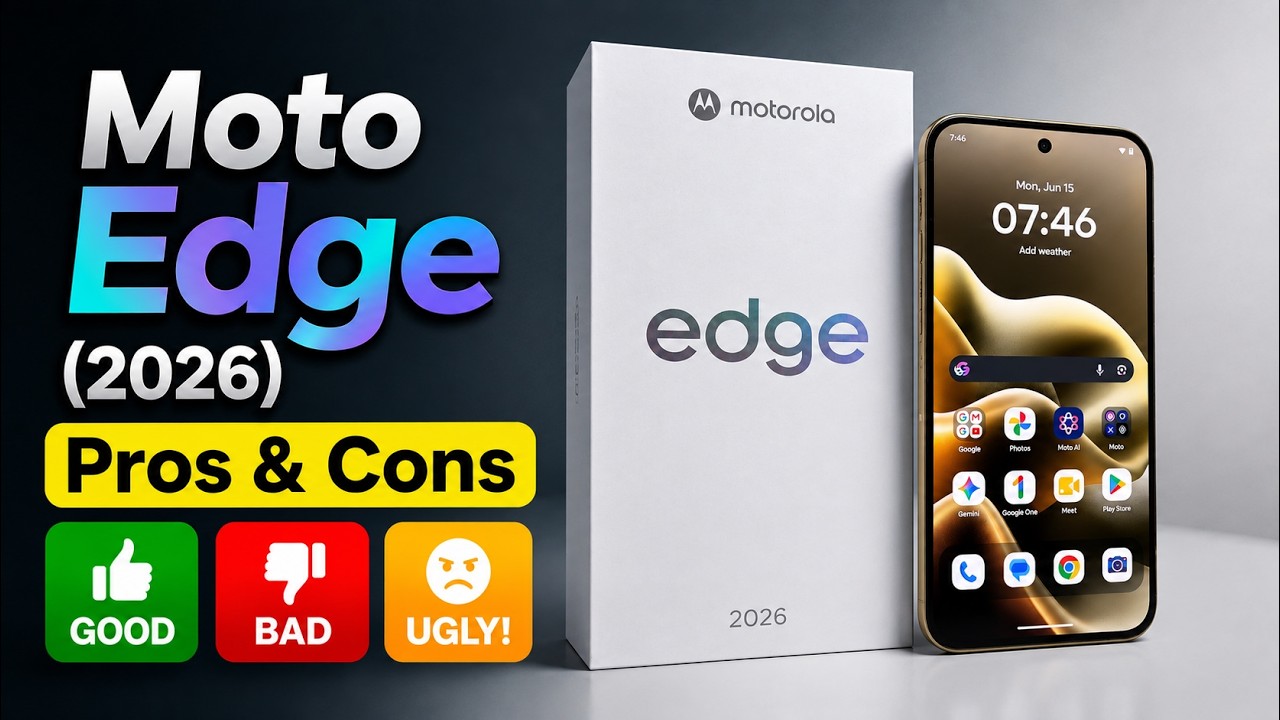 Moto Edge (2026) Pros & Cons - GOOD, BAD & UGLY!