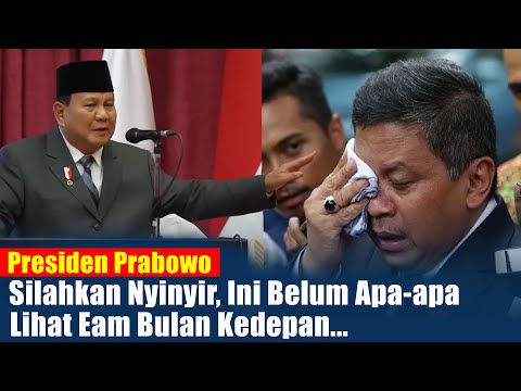 Prabowo Tanggapi Kasus Hasto, Ini Belum Apa-apa, Lihat Enam Bulan Kedepan,.