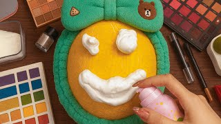 ASMR Makeup on Melon🍈 (No talking)