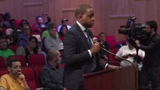 Zellnor Myrie Calls for Rent Freeze during Public Hearing