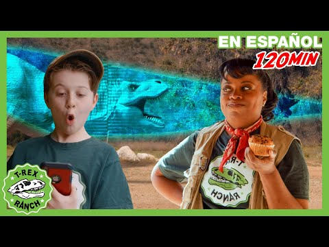 ¡Escaneando al T-Rex para el Gran Libro de Dinos! | 🦖 T-Rex Rancho | Moonbug Kids - Parque en Vivo!