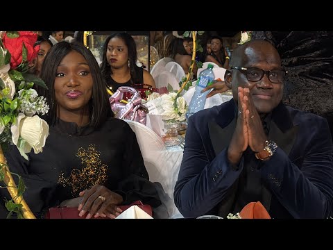 Honorable député Anta babacar Ngom accompagnée avec son mari colonel au diner de Gala de Maty event