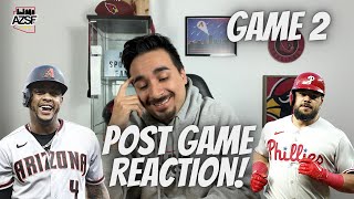 Post Game Reaction | The Arizona Diamondbacks Are In Risk Of Getting SWEPT By The Phillies
