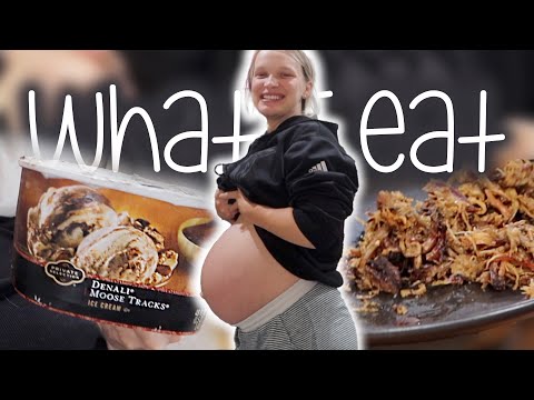 What I eat 9 months pregnant with 4 kids