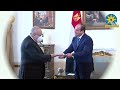  الرئيس عبد الفتاح السيسي يستقبل وزير خارجية الجمهورية الجزائرية