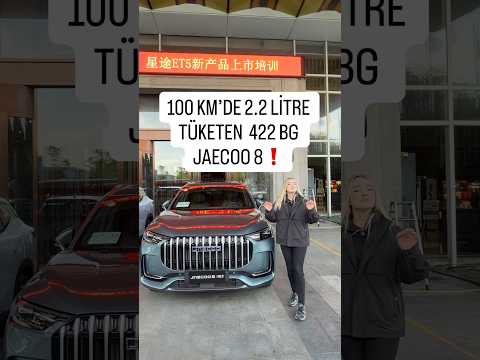 100 Km’de 2.2 Litre Benzin Tüketen Jaecoo 8!