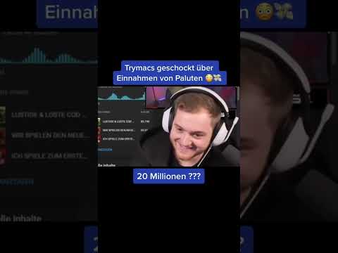 So viel verdient Paluten mit YouTube😱 😱  #shorts #paluten #trymacs