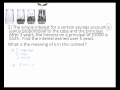 Understanding Simple Interest and Proportionality