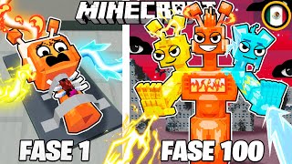 ¡Sobreviví 100 FASES como SPRUNKI ELEMENTAL en Minecraft!