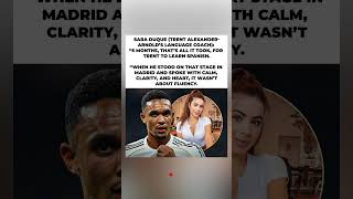 Trent learned Spanish in 5 MONTHS… the Madrid move is REAL? 😳🇪🇸#shorts