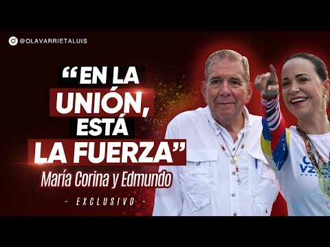 LA HISTORIA de María Corina Machado y Edmundo González