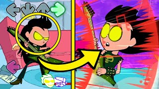 References in FNF VS Corrupted Robin (FNF Teen Titans Go!)