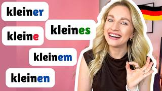 🇩🇪 Grammatik verbessern - Adjektivdeklination (0€ PDF +Übung)-  Learn German Fast