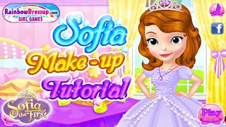 Sofia the First: Makeup Tutorial / Learn how to do your makeup for the royal Party - Disney Junior