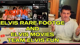 ELVIS PRESLEY RARE LONG LOST FOOTAGE AND ELVIS MOVIES 