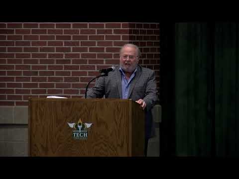 Holocaust History Al Bromberg Mar 5 2024 Greene County Tech High School, Paragould, Arkansas.