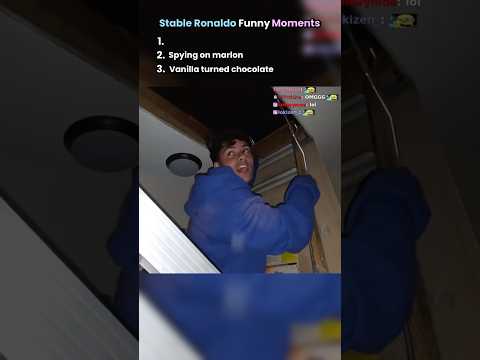 Stable Ronaldo Is The Most Hilarious Person Ever