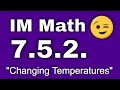 Temperature Changes and Proportionality