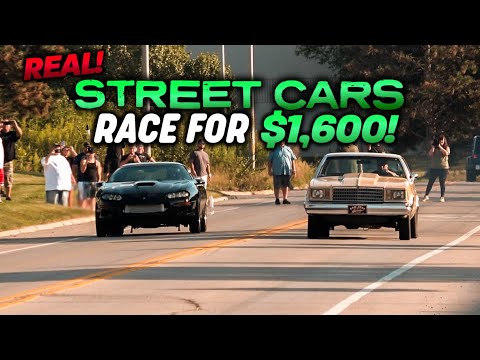 Daily Driven Street Cars Race for $1,600! NO TRAILERS Allowed!
