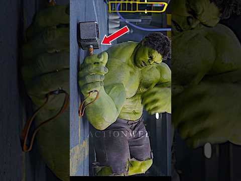 Hulk Lift Down Thor hammer Attack hidden things #shorts #actionweb