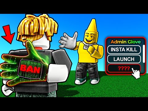 Trolling My Friend with ADMIN GLOVES in Slap Battles!