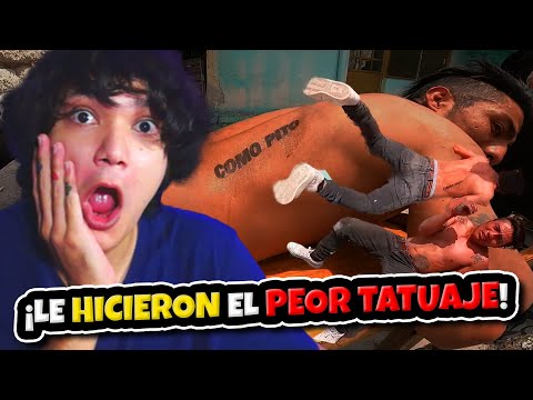 ¡Le HICIERON el peor TATUAJE del MUNDO!🌎💀👍🏻