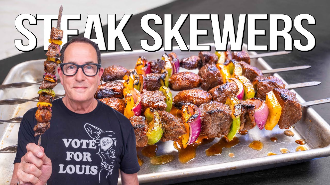 Making crazy delicious steak skewers with the help of ai (am i obsolete) - sam the cooking guy