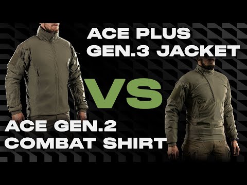 Delta AcE Plus Gen.3 vs AcE Gen.2 Combat Shirt | A Tactical Winter Clothing Comparison