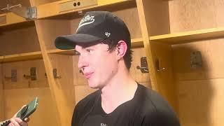 Fraser Minten Boston Bruins Postgame Media Scrum!!! 11/08/2025