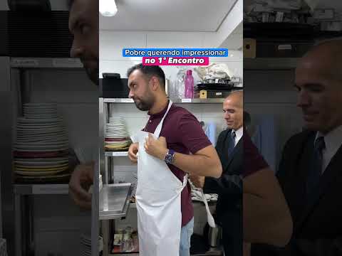 Pobre querendo impressionar no 1º encontro leva em restaurante chique. Não imaginava o valor da Cont