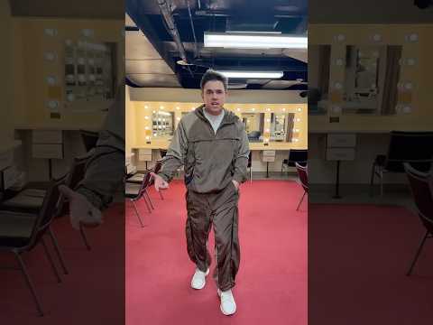 Tried to walk normally and ended up back on stage.