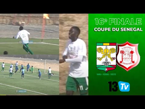 16È DE FINALE CDS🇸🇳:  LE JARAAF S'IMPOSE 3-2 DEVANT LE STADE DE MBOUR, TRIPLÉ DE ABABACAR SARR