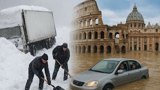 Italy's Nightmare Winter: Snow, Storms, and Massive Floods Explode