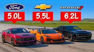 최고의 V8을 만드는 제조사는?! 드래그 레이스!